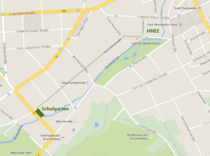 Lageplan Schulgarten