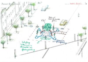 Wasserspiele und Sonnenstrahlen
