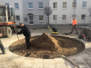 Bahnhofsinsel: ein Abschluss