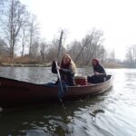 Glücklich auf dem Wasser